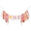 You Are My Sunshine High Chair Banner,Sun Themed First Birthday Party Decorations For Girl, Modern Sun One Garland For High Chair, Ribbon Tutu Skirt Baby Girl Shower Supplies