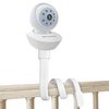 Baby Monitor Crib Mount with 20 Inch Flexible Twist Mount for Tripod Thread Cameras, Moonybaby, VTech VM901, VH919HD / Babysense VBM55 / Momcozy BM01