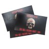 Memento Mori You Will Become What I Am 3" x 5" Matte Vinyl Stickers, Flags Unfurled