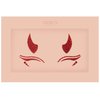 MERCY LONDON Devil Horns Stickers Eye Jewels Costume Accessories Face Gems Jewels All In One Headpiece Stick On