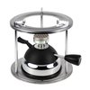 BLUEFIRE Butane Mini Burner for Tabletop Coffee Siphon Syphon/w Furnace Stand and Assembly Rack Ceramic Windproof Torch Head Portable Cooking Stove Espresso Maker Chafing Soup Tureens Fondue Bunsen
