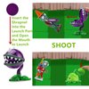 JHESAO 4 PCS Plants and Zombies Toys Action Figures Zombies PVZ Toys Set 1 2 Series Great Gifts for Kids and Fans,Birthday and Christmas Party