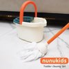 nunukids Toddler Cleaning Set - Realistic Cleaning Set for Toddlers 1-3 - Engaging Kids Broom and Dustpan Set - Safe Toddler Broom and Cleaning Set Toys - Perfect Kids Mop and Broom Set