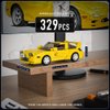 Mould King Initial D Car RX-7 Mazda Model Car Building Blocks with Display Case, 27016 Model Car Kits Speed Champion Car Building Sets, Sports Race Car Building Kits for Adults and Kids 8+(329 PCS)