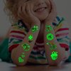 CHARLENT Glow in The Dark St Patrick's Day Temporary Tattoos for Kids - 100 Styles Luminous St. Patrick's Day Tattoos for Boys Girls Party Favors Goodie Bag Fillers