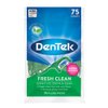 DenTek Fresh Clean Floss Picks, for Extra Tight Teeth, 75 Count, (Pack of 1)