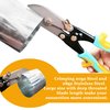 5 Blade Sheet Metal Hand Crimper Downspout Crimper for Venting Work/Ductwork/HVAC Stove Pipe, Crimping 20ga Steel and 28ga Stainless Steel
