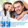 Aligner Cleaner, 2 Pack Denture Cleaner and Whitener Paste Foam Perfect for Sports Mouth Guard and Denture, Fast-Acting Alternative to Retainer Cleaner Tablets, Whitens Teeth and Fights Bad Breath