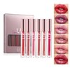 Joyeee Glitter Lipgloss Set with Gift Box, 6 Colors Red Purple Rose Pink Sparkly Glossy Waterproof Colourful Glitter Shimmer Liquid Lipstick Set, Vegan & Cruelty Free Nonstick Cup Makeup Lip Gloss
