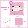 Makartt Lint Free Nail Wipes: Nail Polish Remover Pads 1000PCS Eyelash Extension Glue Wipes, Super Absorbent Soft Gel Nails Wipes Dry Wipes for Nail Prep and Gel Polish Remover, Pink