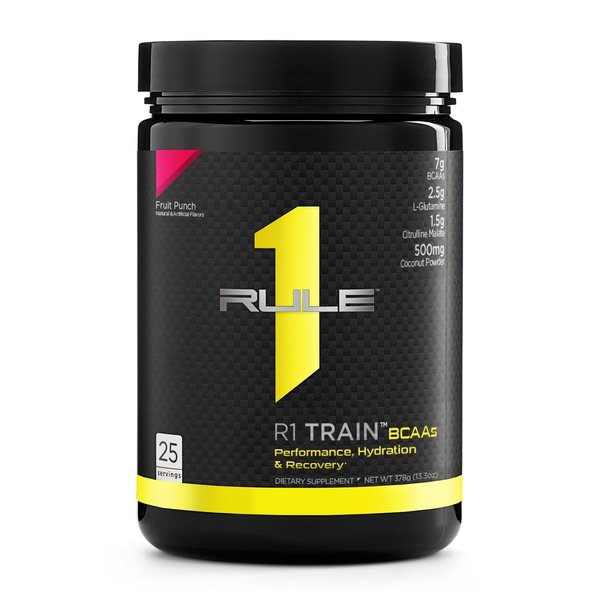 Rule One R1 Train Bcaas 25 Serving Fruit Punch, 378g