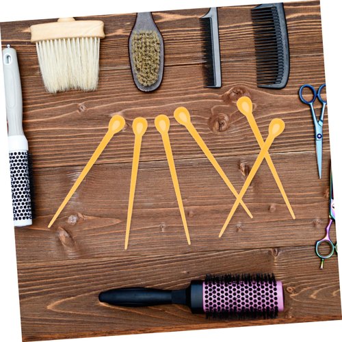 Kichvoe 180pcs Hair Roller hair curler picks plastic roller picks hair curler Picks Plastic Brush Hair Styling Accessories Hair Styling Tools-Random Color