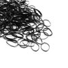 Dofash 2 * 75MM Snag-free Elastic Hair Ties Rubber Bands for Hair Elastic Hair Bands Hair Rubber Bands Hair Elastics for Women's Hair - 150pcs (Black)