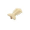 2PCS Fish Bone Hair Clips for Women Girls Candy Color Hairpins Simple Hair Accessories White