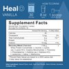 The Amino CO - Heal - Post Workout Recovery Drink with Pure Eaa Amino Acid Formula -Creatine Monohydrate Powder for Efficient Muscle Repair, Vegan, and Keto-Friendly with Vanilla Flavor - 10.58oz.