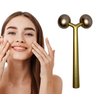 CAPRISTE Premium Face Sculptor Metal Facial Massager Anti-Wrinkle Face, Neck, & Décolleté Roller | Reduces Swelling, Boosts Collagen, Face Roller for Wrinkles and Lifting Skin Tightening Device