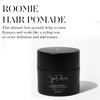 Jillian Dempsey Roomie Hair Pomade: Hair Styling Wax for Men & Women, Pomade for Definition, Texture and Hold, Solid Wax That Melts Into a Soft Pomade I Vegan, Clean Beauty