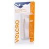 VELCRO Brand For Fabrics | Permanent Sticky Back Fabric Tape for Alterations and Hemming | Peel and Stick - No Sewing, Gluing, or Ironing | Cut-to-Length Roll, 24 in x 3/4, White