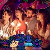 Chinco 6 Pcs Glow Party Birthday Centerpieces Neon Birthday Decorations Honeycomb Birthday Centerpieces Neon Centerpieces for Tables Neon Birthday Party Supplies(Vibrant)