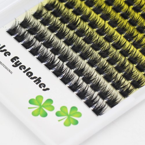 Vayator 8-20mm To Choose False Eyelashes Extension Lashes Fluffy Wispy Eyelash Reusable Lashes Lightweight Natural Individual False Eyelashes Thick False Eyelashes Faux Mink Eyelash (8mm)