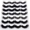AMSDCN 14/16 Pairs Fluffy mix Lashes 10-25mm 3D Mink Lashes Long Thick Natural False Eyelashes Wholesale Lashes (SD12)