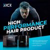 Kick Hair Cream for Men Medium Hold Forming Cream - Award Winning Mens Hair Products - Non Greasy Hair Styling Cream with Argan and Coconut Oil to Restore Dry, Damaged Hair - 2 Oz