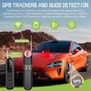 Hidden Camera Detector for Travel, RF Bug Detector & Camera Scanner Detectors for Bugged Cameras, GPS Trackers– Hotel/Public Restroom/Car, Bug Detectors and Spy Cameras Finder for Women and Men, Black