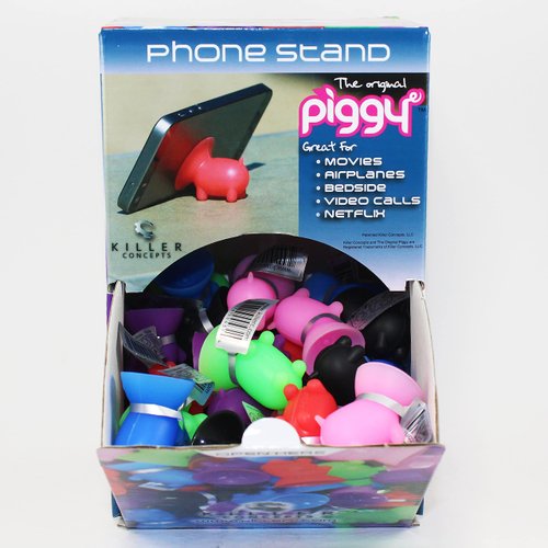 The Original Piggy Cell Phone Stand/Cell Phone Accessory (50 Count Display)
