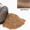 Caboki Hair Concealer (All-Natural Hair Building Fibers) Travel Size (Light Brown)
