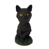 Animal Den Black Cat Bobblehead Figure Statue for Car Dashboard
