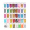 Ultra Fine Glitter for Nail, 40 Jars 0.21oz Each Glitter Set, Cosmetic Glitter for Body Face Hair Eyeshadow Makeup, Craft Glitter Powder for Tumblers Glass Cup Slime