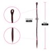 Dsoar Dreadlock Extensions Synthetic Dreads Handmade 12pcs locs Hair Extensions(20 Inch, Burgundy)