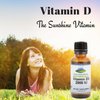 Pure Mountain Botanicals Liquid Vitamin D Drops - Unflavored Kosher D3 Liquid Drops in MCT Oil - 2000iu per Serving - 1oz Bottle