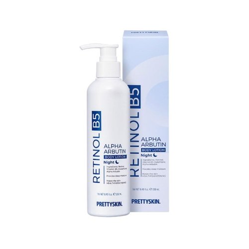 PS.PRETTYSKIN Deep moisture Korean Body Lotion with Retinol, Vitamin B5-8.45fl.oz.(250ml) (Retinol B5)