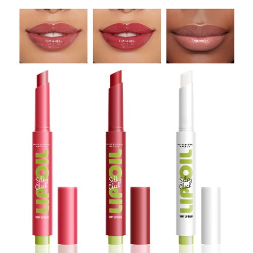 AFGHOUZ 3PCS Lip Glow Oil Lipstick Set, Hydrating and Moisturizing Lip Gloss Makeup, Shiny Lightweight Lip Balm, Long Lasting Plumper Lip care