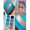 SHEGLAM Glitter Metallic Eyeshadow Palette 8-Color High Pigment Silver Blue Long Wearing Horoscope Collection Eye Shadow Palette - Ambitious Aquarius