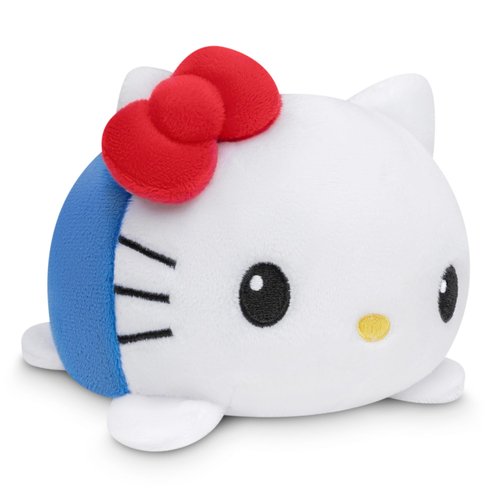TeeTurtle - The Officially Licensed Original Sanrio Reversible Plushie - Hello Kitty & Mimmy Plushie - Cute Sensory Fidget Stuffed Animals That Show Your Mood