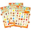 SICOHOME Fall Bingo Cards for Kids 26 Players Thanksgiving Bingo Game for Kids Adults Autumn Halloween Thanksgiving Fall Party Favors School Classroom Family Activities Supplies