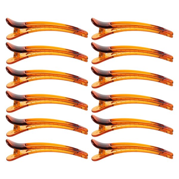 FOMIYES 12 Pcs Styling Hair Clips Girls' Accessories Bangs Hair Clip Crocodile Hair Clips Plastic Duckbill Hair Clips Hair Styling Clips Barrettes Woman Hairpins Woman Clips Non-slip Woman