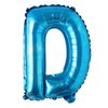Happy Birthday Balloons, Aluminum Foil Banner Balloons for Birthday Party Decorations and Supplies (Starry Blue)
