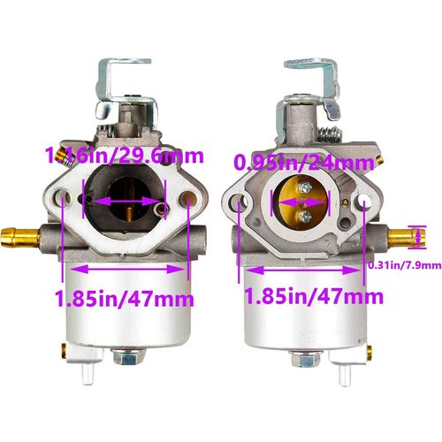 FE290 Carburetor+Fuel Pump for Golf Cart Club Car DS & Precedent Turf Carryall FE290 Engines Carb 1018056-01 101805601 1019056-01 101905601 1016438 1016439 1016440 1016441 1016478 17561,1998-UP Carbur