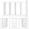 Taidda Miniature Furniture Model 4 Layers Shelf Display Rack 1:12 Doll House Accessory