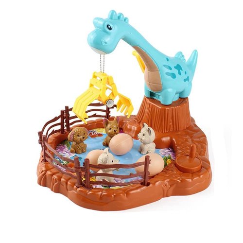 UMEILE Mini Claw Machine Toys for Kids & Adults,with Mini Dinosaur Claw Machine Prizes,Dinosaur Toys Claw Machine prizes,Birthday Gifts 3+ Year Old Boys & Girls for Miniature Handheld Games