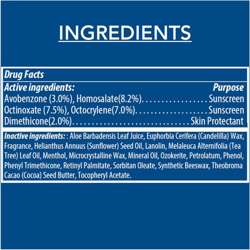 Dermatone Original Lip Balm Stocking Stuffer | Medicated & Moisturizing | Cocoa Butter, Aloe, Vitamin E | Soothe & Heal Chapped Lips | SPF30 | 3-Pack, 0.15oz sticks