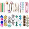 Hair Clips Wenida 20 Pieces Fashion Acrylic Resin Metal Hair Pins Crystal Marble Barrettes Bobby Pins Decorative Hair Styling for Women Girls