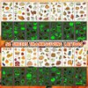 EMOME Thanksgiving Fall Tattoos for Kids, Bulk Party Favors Decorations Supplies Autumn Tattoos, Thanksgiving Games Fillers Prizes for Fall Festival Decor Activities (56PCS)