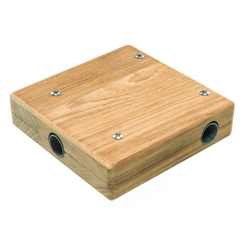 Whitecap Industries 60326 Teak Outboard Mounting Bracket - 6-7/8" x 6-5/8" x 1-1/2"
