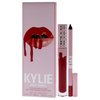 Kylie Cosmetics Matte Lip Kit - 402 Mary Jo K for Women - 2 Pc 0.10 oz Matte Liquid Lipstick, 0.03 oz Lip Liner