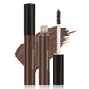 QIUFSSE Eyebrow Mascara Brown Brow Glue,2PCS Waterproof Eyebrow Gel Tinted Gel Para Cejas Natural Eyebrow Makeup for Women-2PCS 04 Dark Brown