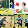 GSE Games & Sports Expert 6 Pack Sports Balls with Pump & Mesh Bag, Included 5" Basketball, 5" Volleyball, 5" Soccer Ball, 5" Playground Ball, 6.5" Football & 2.75" Baseball